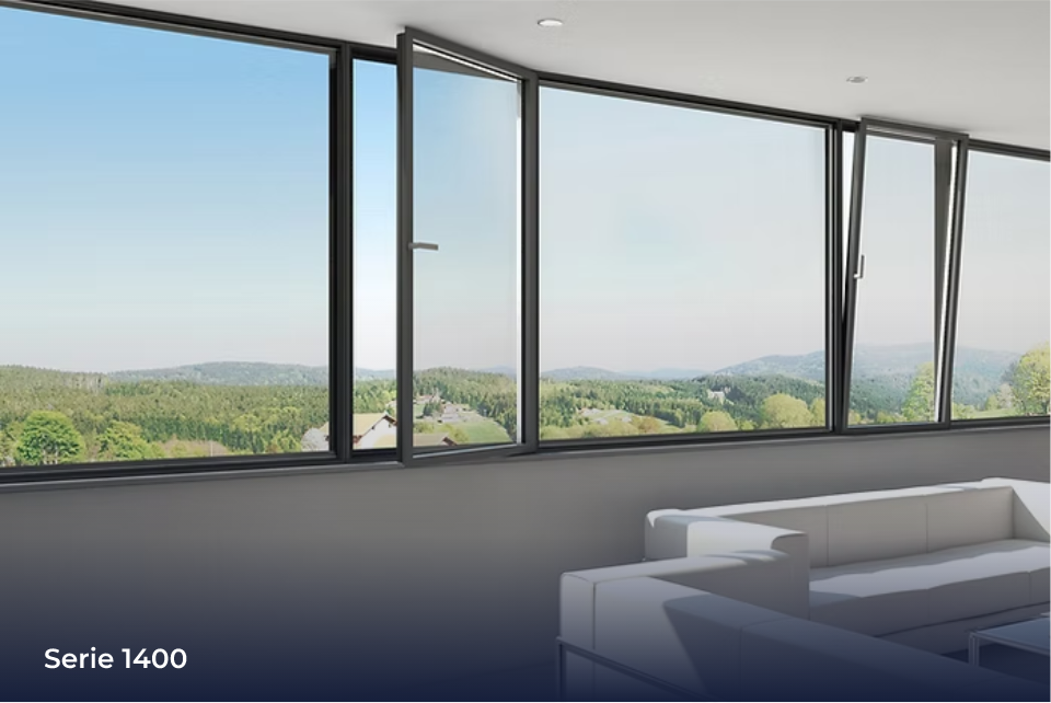 Cobalto Cancelería de Aluminio Línea Española