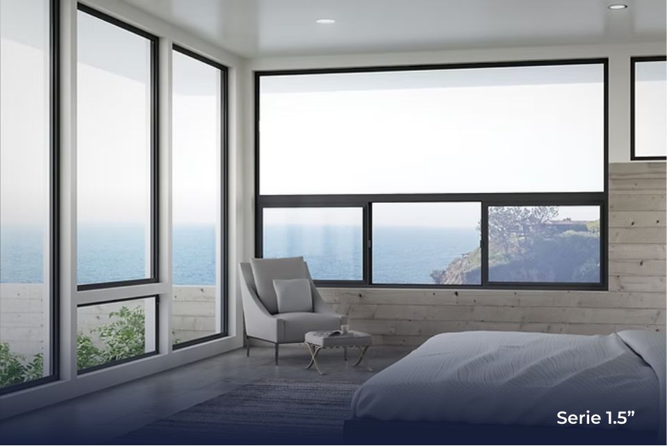 Cobalto Cancelería de Aluminio Línea Eurovent